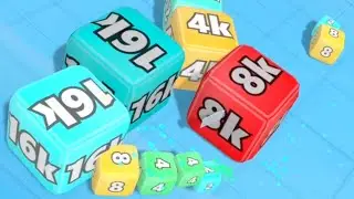 Cubes 2048.io Game NEW GAME🎲 How to play 🎲 Gameplay