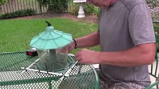 Cardinal bird feeder repair modification