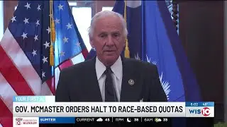 McMaster issues executive order halting race-based spending quotas for SC agencies