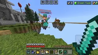 Destroying Everyone in Hive Bedwars! Mobile Gmarplay! 😈