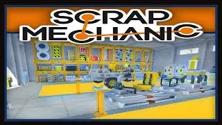 Scrap Mechanic:  How To Build A Vehicle Garage- Interior