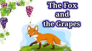 The Fox and The Grapes Story| Kids stories in English|1mint story #youtube#viral#youtubevideos