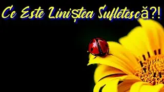 Ce este linistea sufleteasca?!