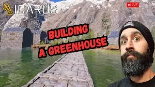 🔴 Building a ROOFTOP Greenhouse & Preparing for a Mammoth | ICARUS Part 10
