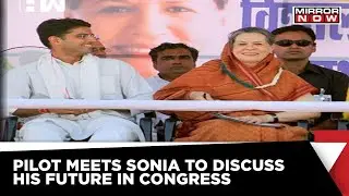 Congress Leaders Sachin Pilot Meets Party Chief Sonia Gandhi In Delhi | English News