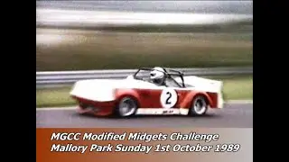 MGCC | Modified Midgets | Mallory Park 1st October 1989 | Video Clip