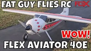 НОВИНКА! FLEX AVIATOR 40E HAT CAM CHAOS от FGFRC #авиация #самолёт #радиоуправляемый