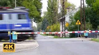 Przejazd Kolejowy - Zębice Wrocławskie | Railroad Crossing ★ 4K ★