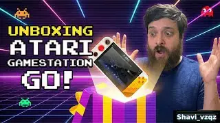 Unboxing Atari GameStation Go! Una consola que pega en la pura nostalgia!
