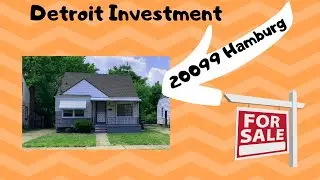Detroit House Tour Turnkey Investment For Sale Great ROI 20099 Hamburg Real Estate Investment