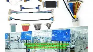 Производитель кабельных сборок Заказная кабельная сборка LVDS EDP Передача сигналов LVDS для систем