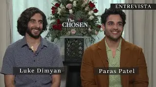 THE CHOSEN: PARAS PATEL y LUKE DIMYAN son los apóstoles Mateo y Judas en La última cena | Entrevista
