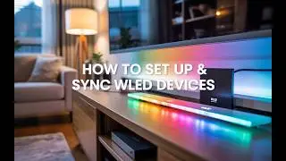 How to Set Up & Sync LED Devices | WLED Native Tutorial (iPhone & Android)