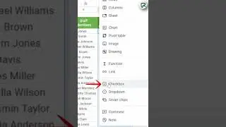 📊 Attendance Tracker in Excel 🔥 | Easy Excel Formula to Track Attendance | #Shorts