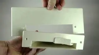 CV Stores VacPan Trim Plate in Almond