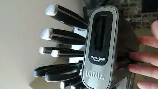 Ninja Foodi Never Dull Knife Set   My Honest 2023 #amazonselleruniversity #amazon #shortvideo