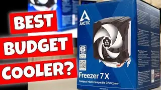 Arctic Freezer 7X BEST Budget Compact Multi CPU Cooler AMD AM4 Review & Fitting Guide