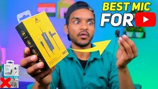 MAONO AU-103 Mobile Collar Mic with Noise Cancellation for YouTubers
