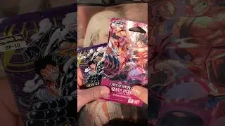 Double shot of One Piece Card Game #boosterpacks #cardgames #onepiece #packopening