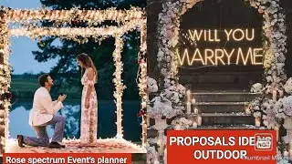 Proposals /wedding ideas Outdoors and sea side/will you marry me proposals styles.