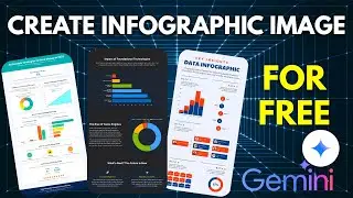 Create Infographic Image with Google Gemini ai for FREE ! GEMINI AI TUTORIAL
