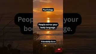 They Copy You? They Trust You. #psychologyfacts #behavior #bodylanguage #trustsignals #shortsviral