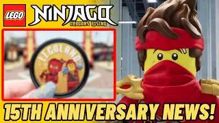 New 15th Anniversary Coins! 🪙 Ninjago 15th Anniversary News!
