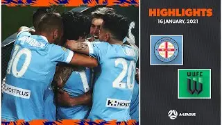 HIGHLIGHTS: Melbourne City FC v Western United FC | January 16 | A-League 2020/21 Season