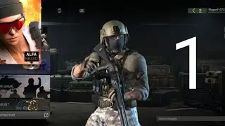 Combat master fps game gameplay - part 1 (ios and android)