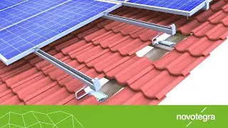 novotegra top-fix tile roof clamp system | top-fix Ziegeldach Klemmsystem