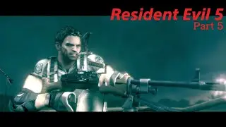 Resident Evil 5 - 05 - Rail Shooter, Except We're in a Car