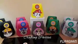 Paw Patrol goodie bags