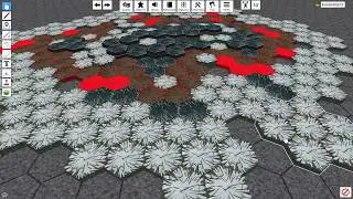 Building a Heroscape Map on TableTop Simulator (Time Lapse)