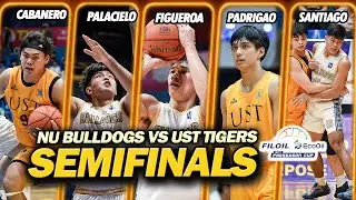 JAKE FIGUEROA IS A BEAST! UST TIGERS VS NU BULLDOGS | KNOCKOUT GAME @ FIL OIL PRESEASON CUP