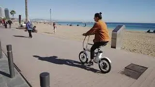 Bicicleta el&eacute;ctrica plegable Urban motion