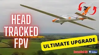МАКСИМАЛЬНОЕ ОБНОВЛЕНИЕ FPV ДЛЯ РАДИОУПРАВЛЯЕМЫХ САМОЛЕТОВ С НЕПОДВИЖНЫМ КРЫЛОМ | Полеты на планере FMS Fox с использованием цифрового FPV DJI с отслеживанием положения головы