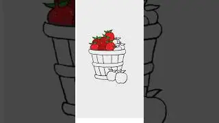 Basket drawing | how to draw Basket | drawing Basket | draw Basket | fruits basket