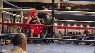 archie gould boxing at beachcomber,cleethorpes