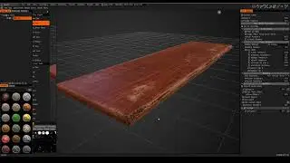 3D Coat - Adding wear to wood with Volumetric Painting