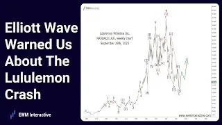 Elliott Wave Warned Us About The Lululemon Crash