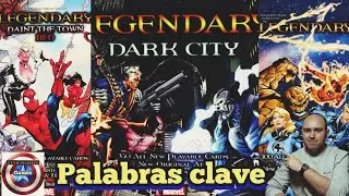 LEGENDARY MARVEL palabras clave, Dark city, Paint the town red y Fantastic four