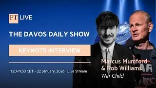 Keynote Interview: Marcus Mumford & Rob Williams | Davos Daily Show