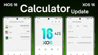 XOS 16 Calculator app Update : for Infinix and Tecno mobile