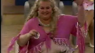 CHRISTINA TALK SHOW SSBBW BELLY DANCING from 1992