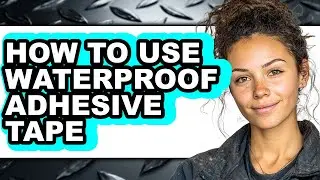 How to Use Waterproof Adhesive Tape (only Way)
