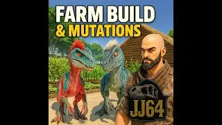 ARK Survival Ascended: Farm Build & Breeding for Mutations | Solo Gameplay