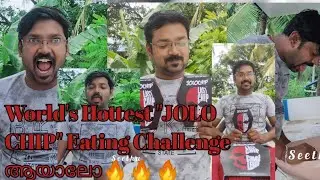 WORLD'S HOTTEST JOLO CHIP 2021 EATING CHALLENGE |  Spiciest Chip // Vlog-8