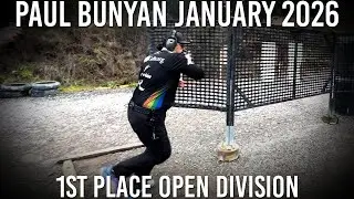 First Paul Bunyan USPSA Match of 2026! - Open Division 1st Place
