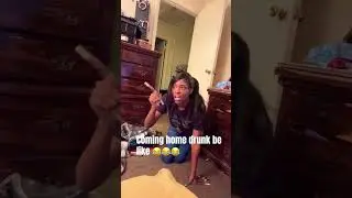 Coming home drunk be like #funny #humor