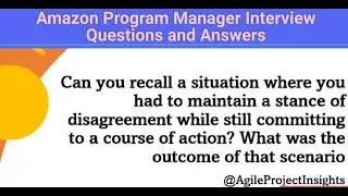 Mastering Program Management: Disagreeing & Committing + Amazon Interview Tips #programmanager